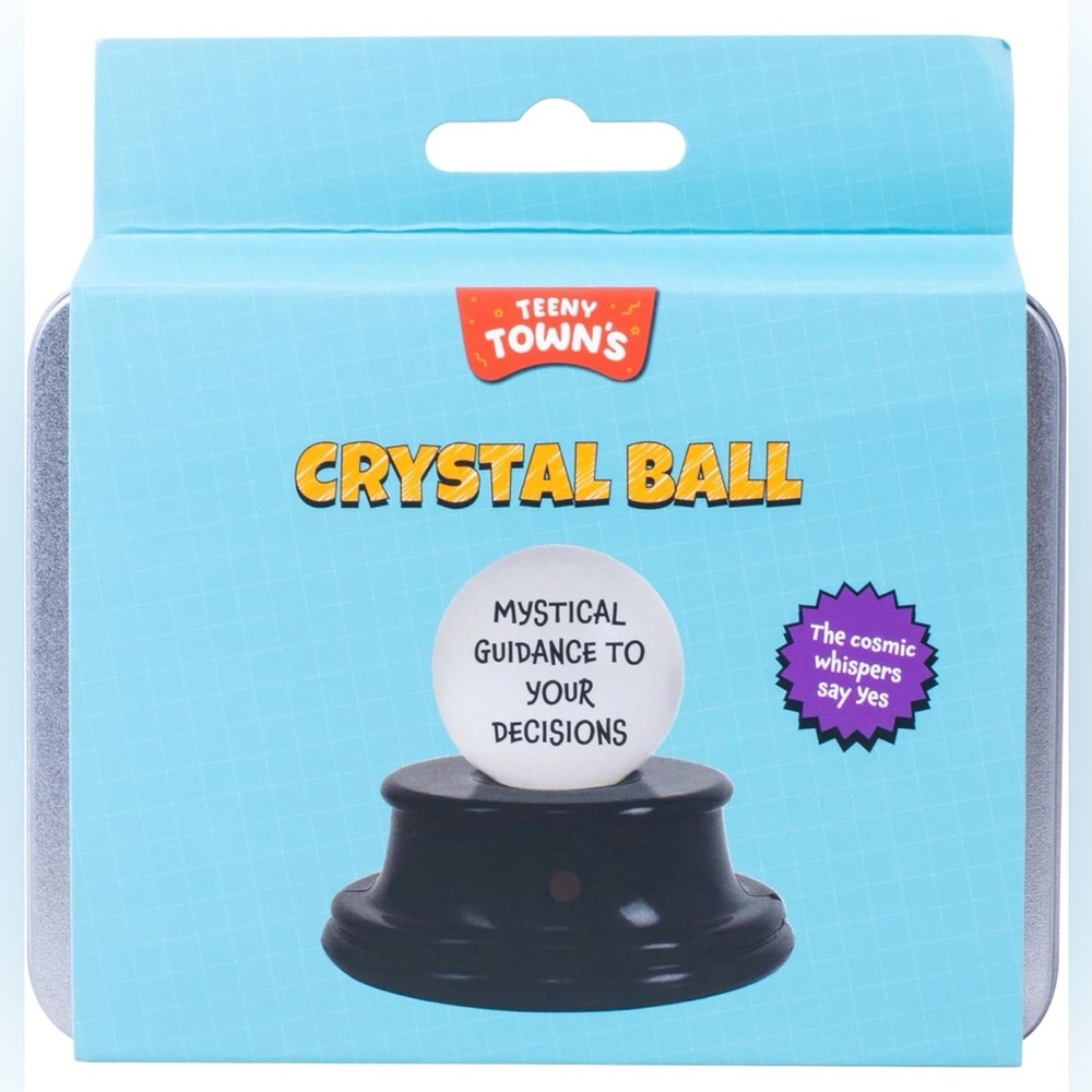 Teeny Town’s Worlds Smallest Novelty Crystal Ball Brand New